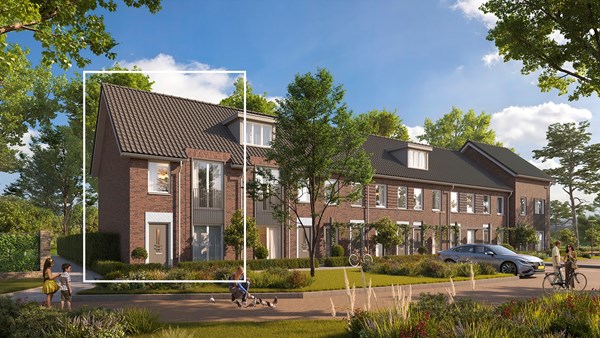 Verkocht onder voorbehoud: Achter de Schans Fase 2A - Hoek- en rijwoningen